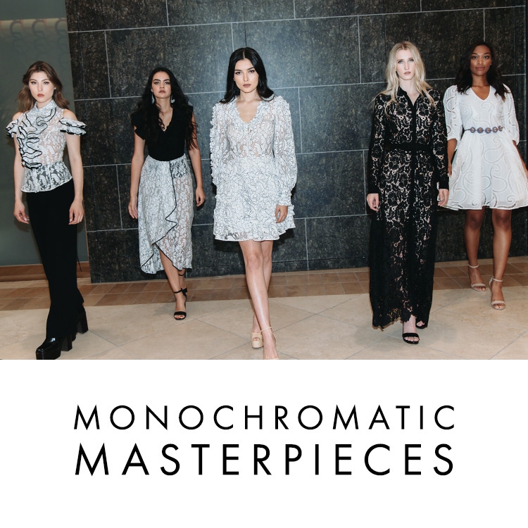  La Maison Anne Fontaine is all about the Parisian inspired classics created in a modern black and white color palette.