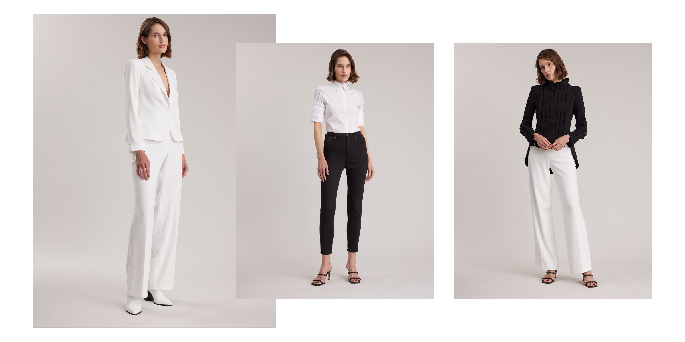 When you look at the spirit of a Parisian woman, you see one who is elegant and timeless, with a perfect balance of classic and modern. Anne Fontaine's collections embody this spirit through designs that are both feminine and powerful.