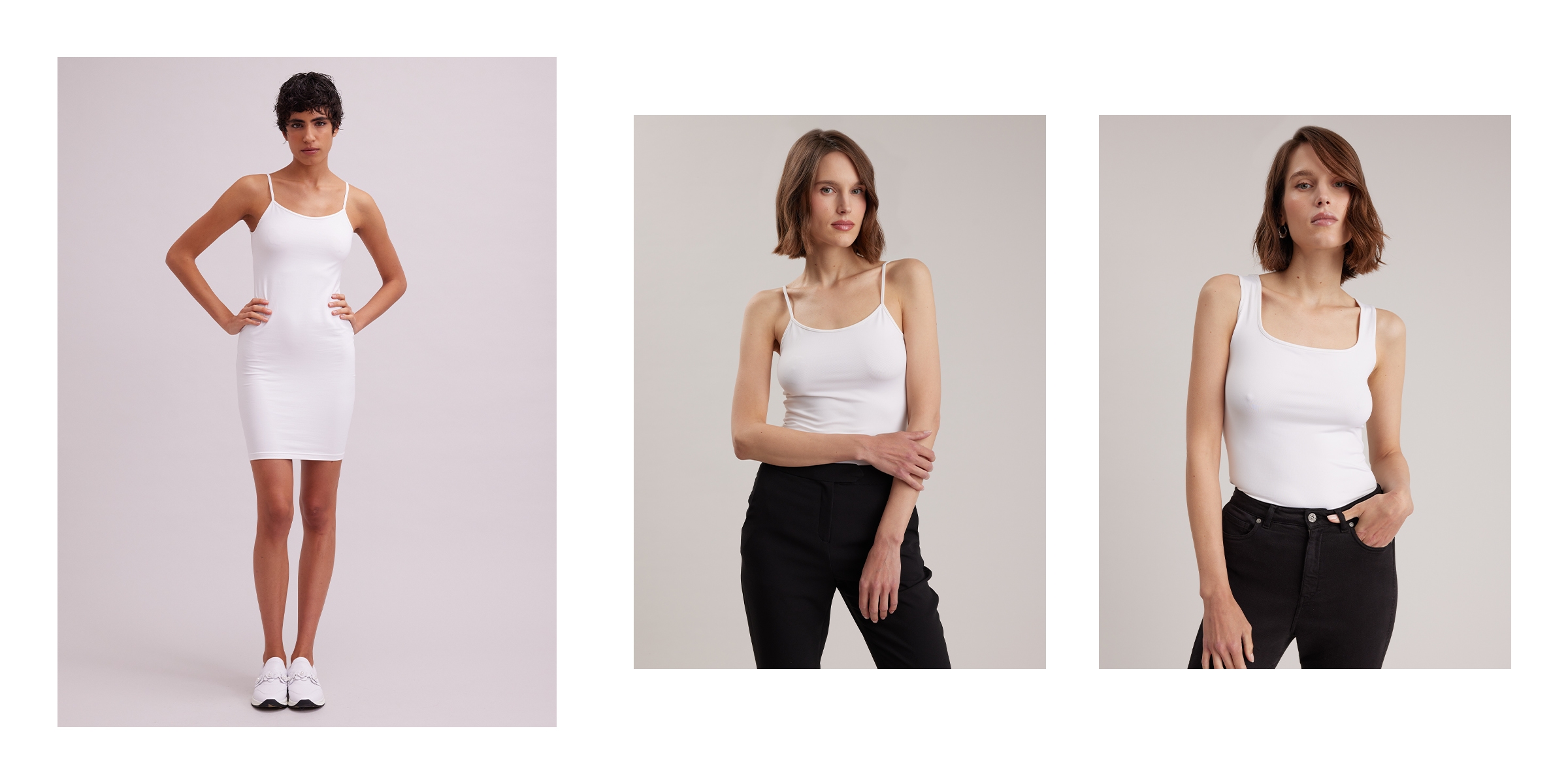 Anne Fontaine's collection of best-selling tactel essentials  is the perfect way to bring sophistication and style to your wardrobe.