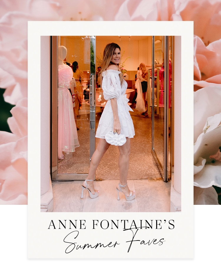 Explore some of Anne's favorite silhouettes from the season, including: signature dresses, tailored jackets, timeless accessories, must-have bottoms and ruffled tops in our signature house colors of black and white.