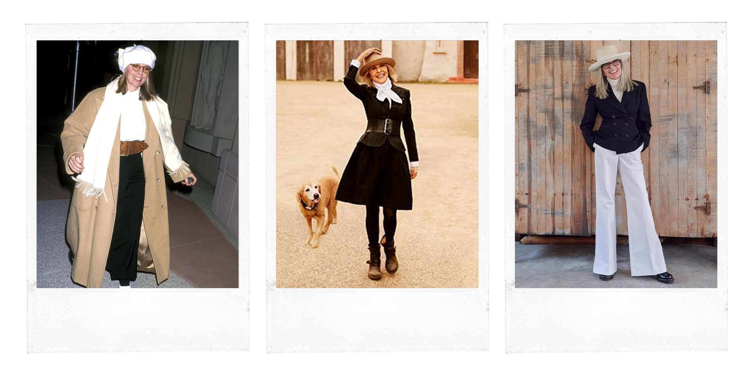  Diane Keaton has been a style icon for decades, and she has cultivated a very distinctive sense of fashion.