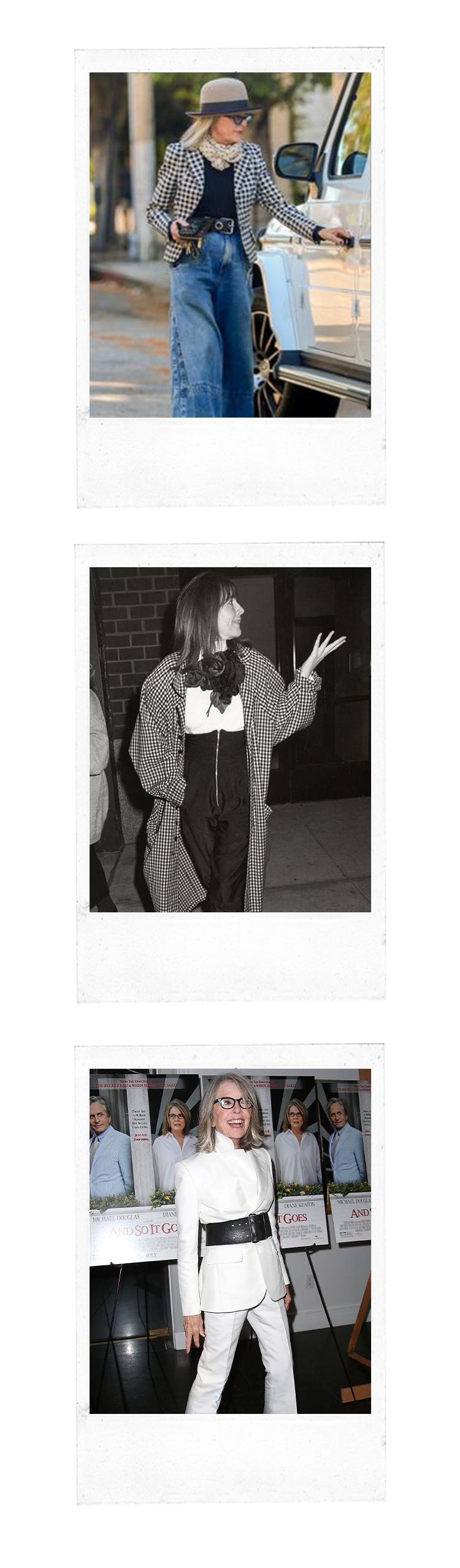  Diane Keaton has been a style icon for decades, and she has cultivated a very distinctive sense of fashion.