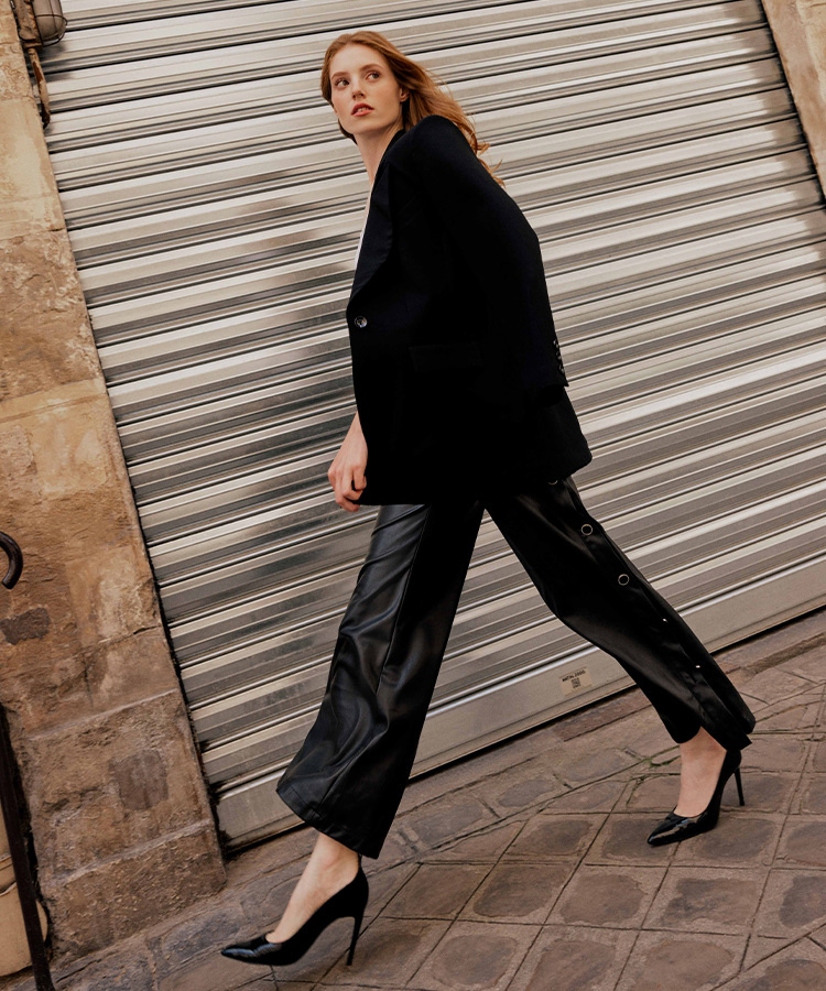 Elevate your workwear with a touch of Parisian charm this fall. Immerse yourself in our stunning collection of statement silhouettes that effortlessly blend timeless style and sophisticated flair, resulting in the ultimate professional ensemble. 