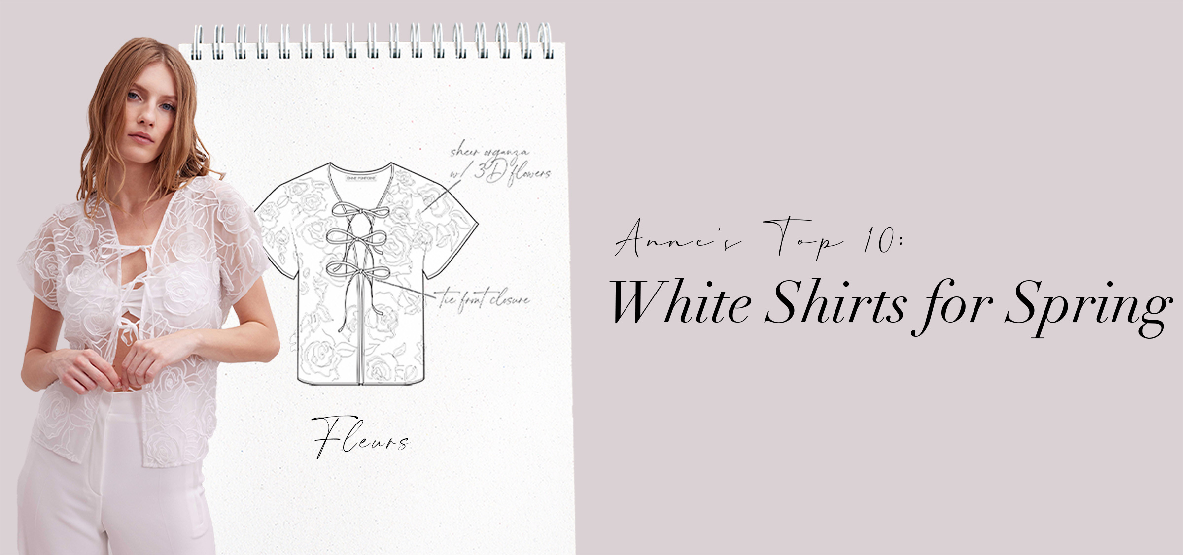 Anne Fontaine's iconic White Shirt is the quintessential piece for every woman's wardrobe. Whether standalone or paired with statement jewelry, our classic, tailored dress shirts and elegant blouses make any outfit.