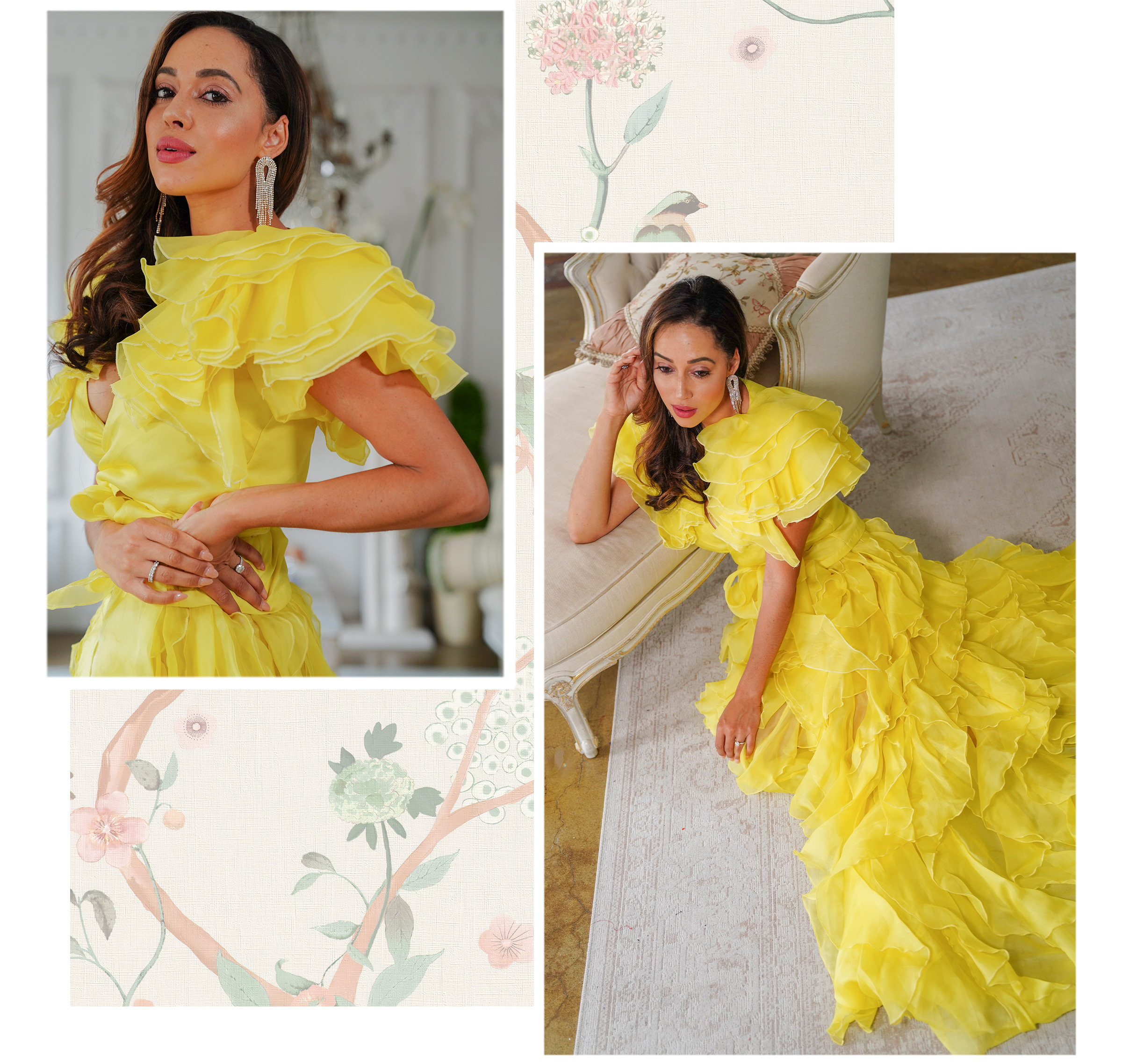 We're looking to Elizabeth Keene as our latest style muse, and we couldn't be more excited.  With her iconic allure, she exudes a timeless elegance that we can't get enough of—and we know you will feel the same way.