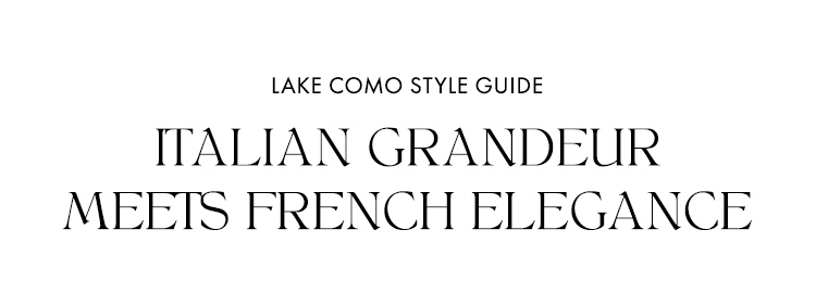 Discover Timeless Elegance: Anne Fontaine's Lake Como Style Guide