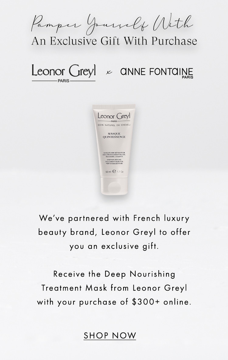 Exclusive gift with purchase