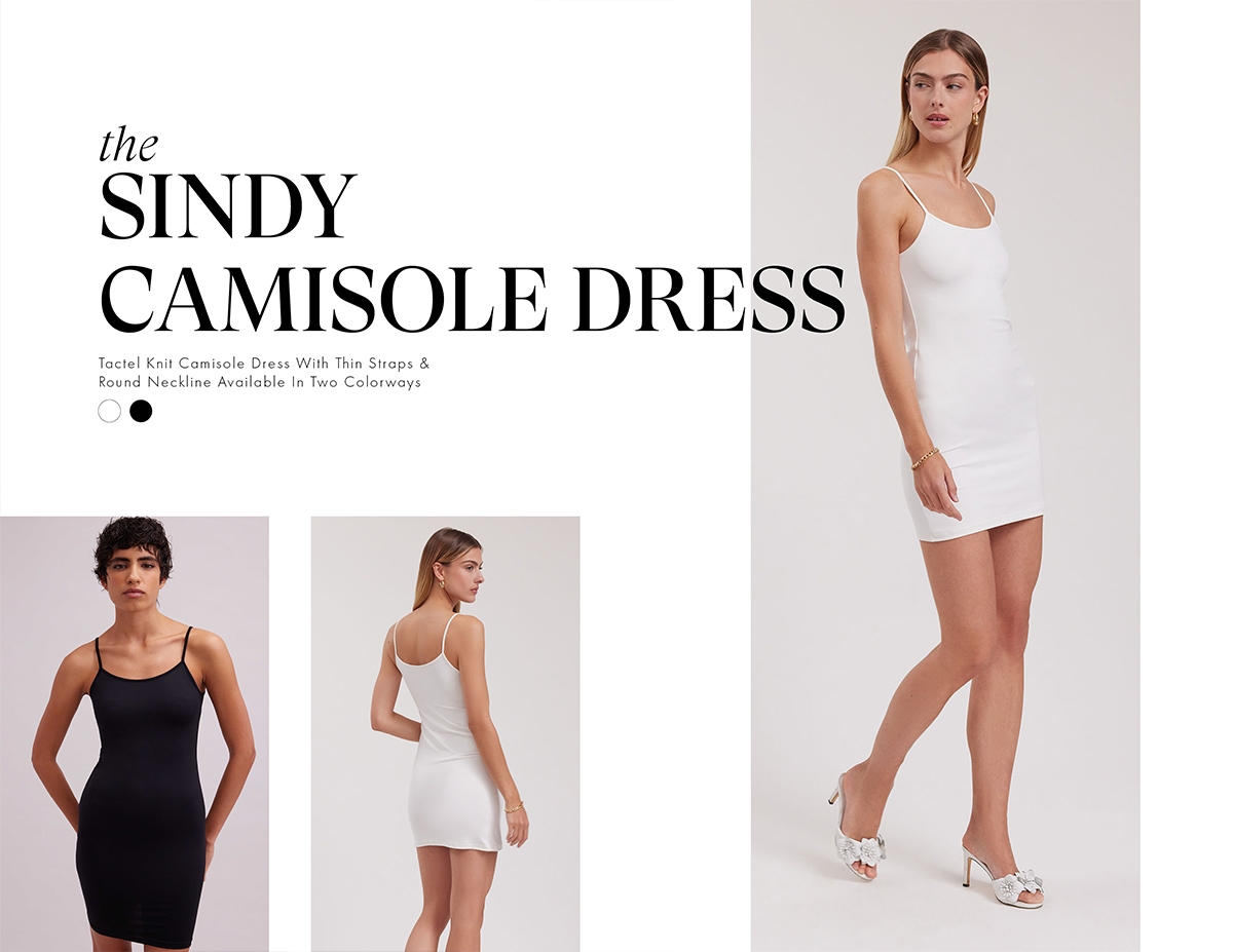 Discover the SINDY Thin White Strap Long Camisole Dress from designer ANNE FONTAINE