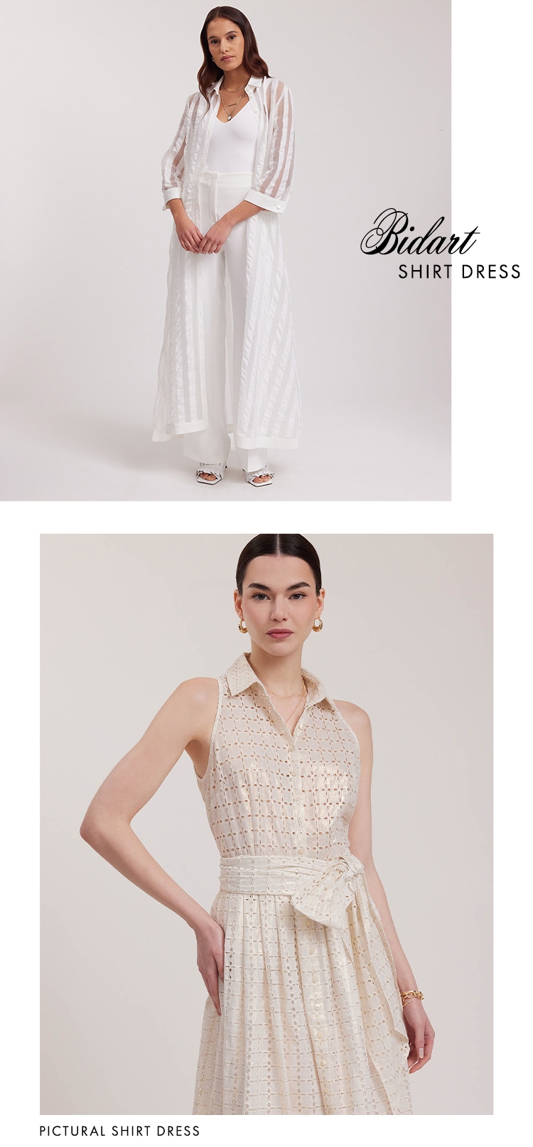 Indulge in true Parisian style with Anne Fontaine's designer dress collection.