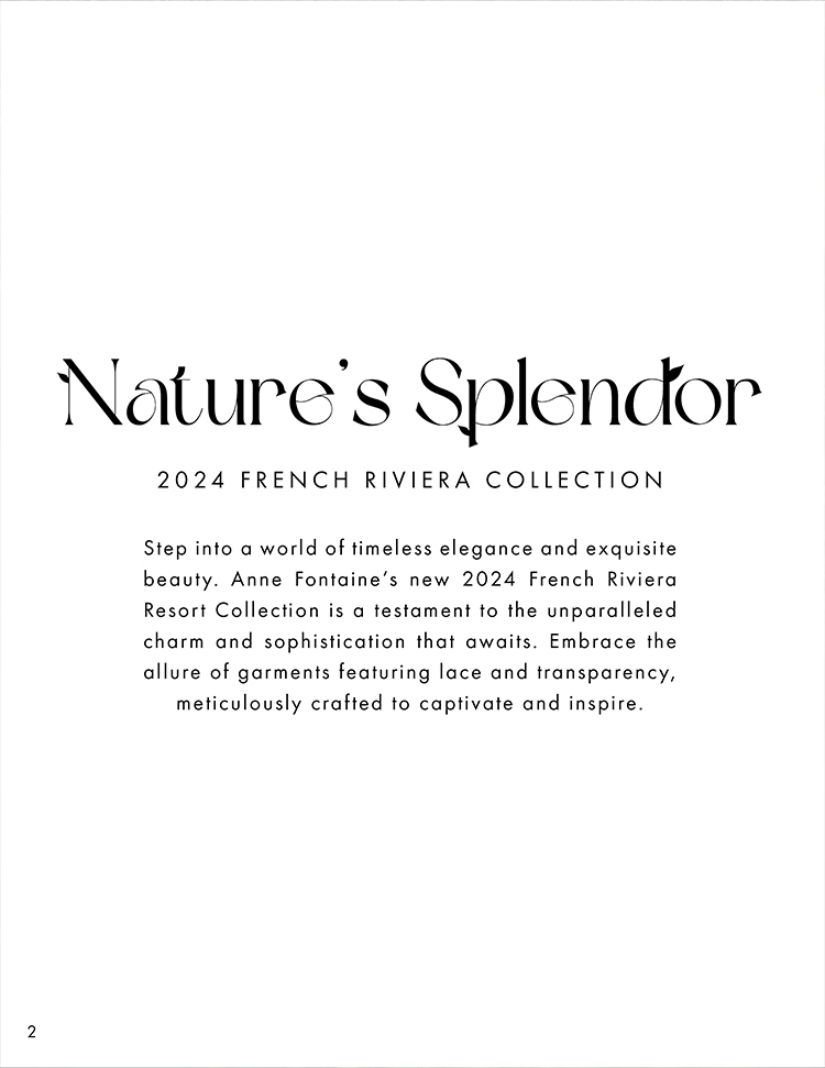 Discover the ANNE FONTAINE 2024 French Riviera Collection