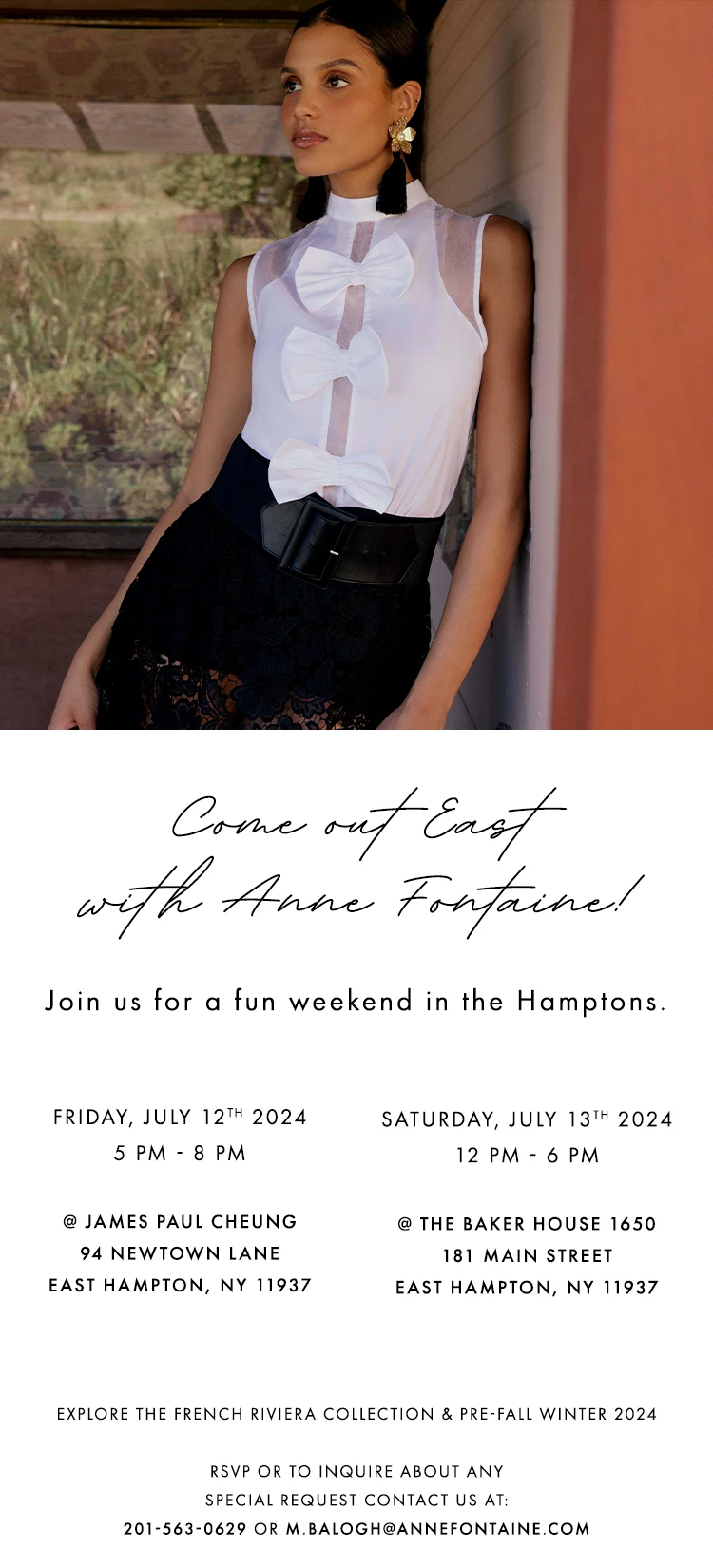 Anne Fontaine's Hampton's Style Guide: Timeless Elegance Meets Coastal Chic