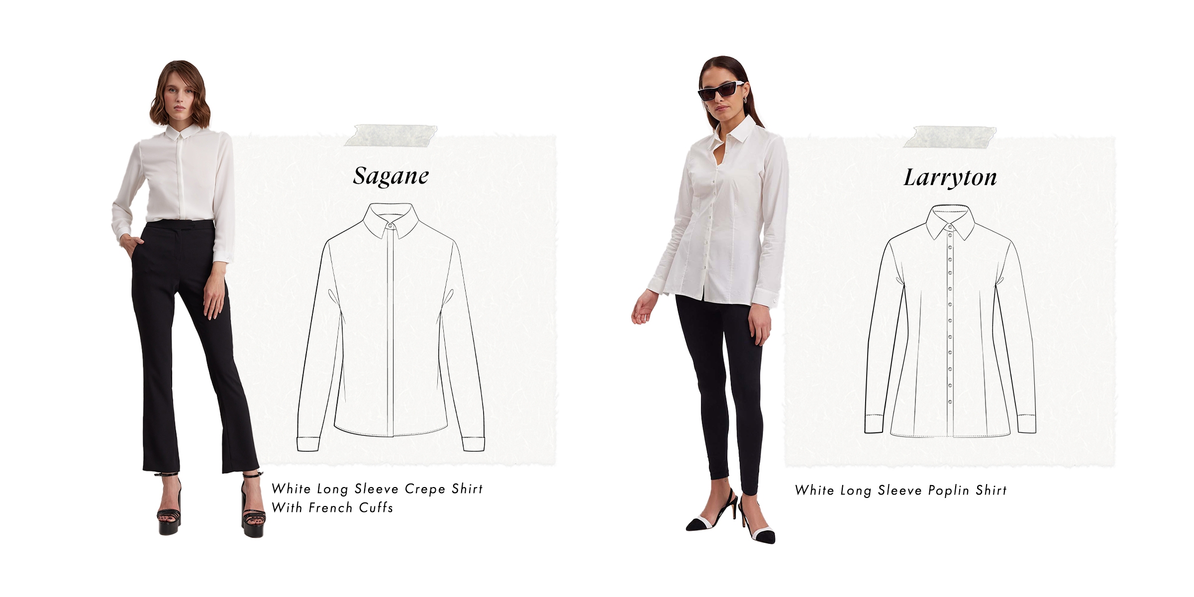 Discover the WHITE SHIRT collection from designer ANNE FONTAINE