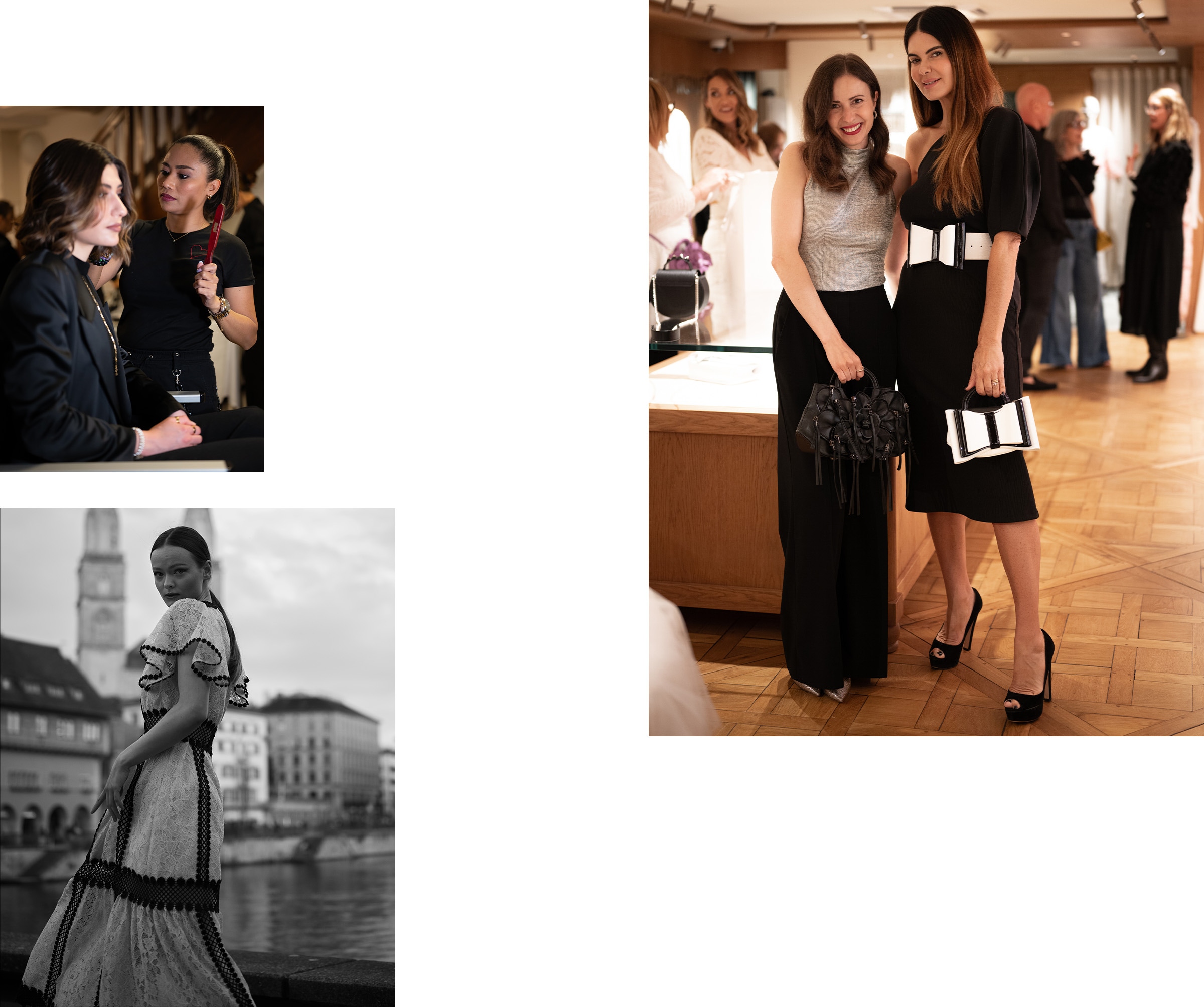 Experience an exclusive evening of fashion and community in Zurich with Anne Fontaine's latest sophisticated collection unveiling.