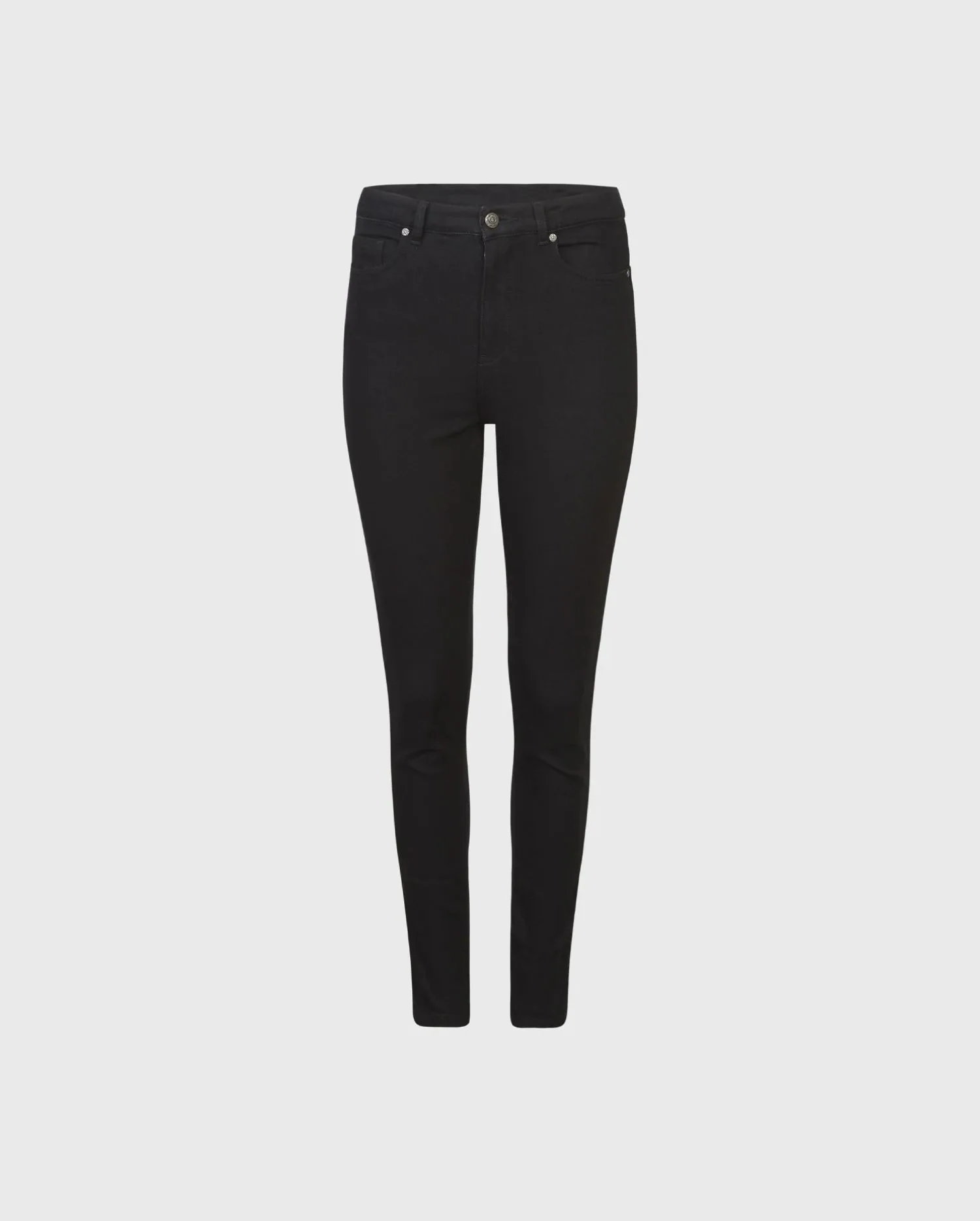 Discover the FABLE Black Classic 5-Pocket Skinny Denim Jean by designer ANNE FONTAINE