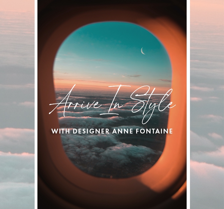 Arrive in Style With Designer Anne FONTAINE and see what she's packing for her upcoMING Florida trip.