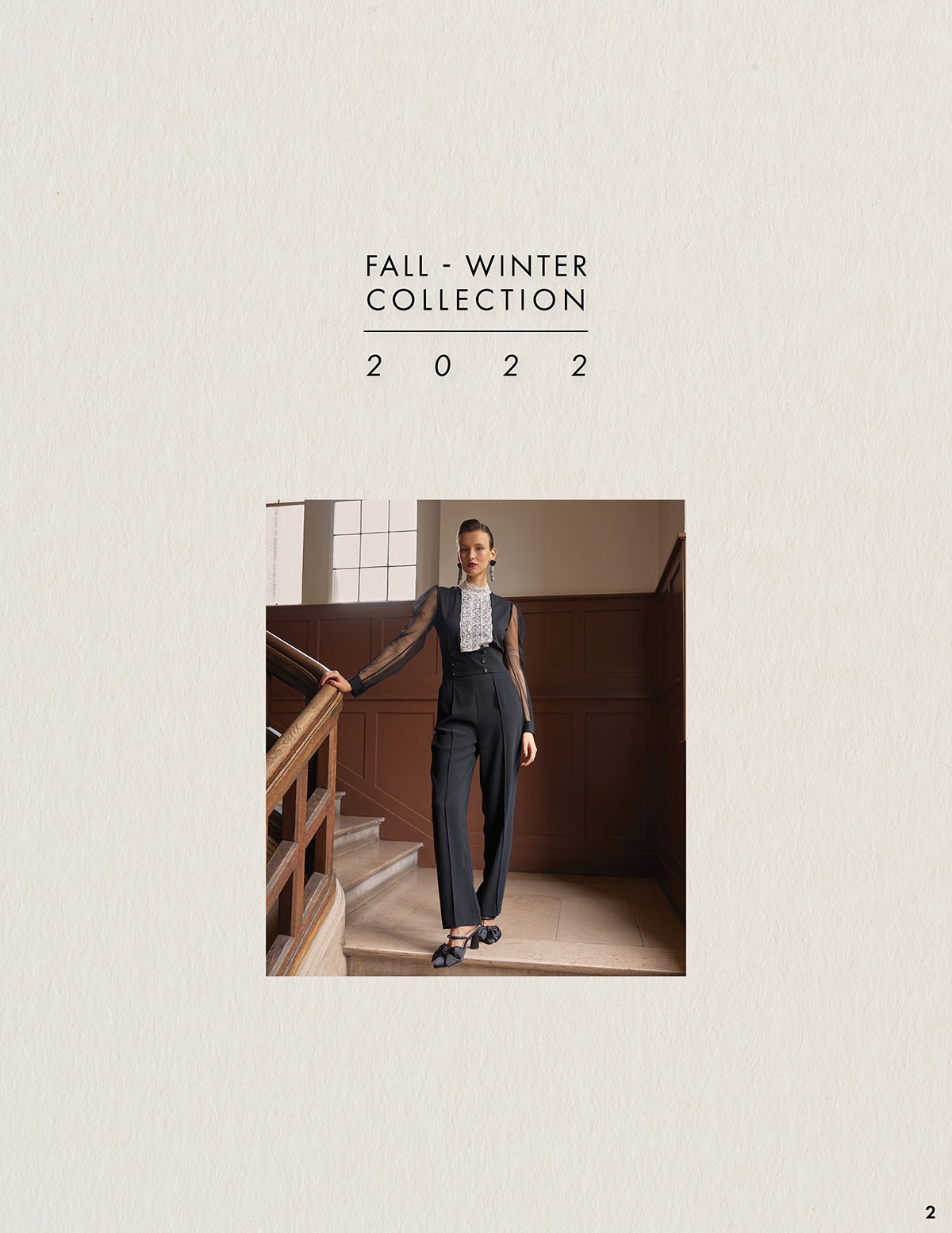 Anne Fontaine FW22 Lookbook Image 2