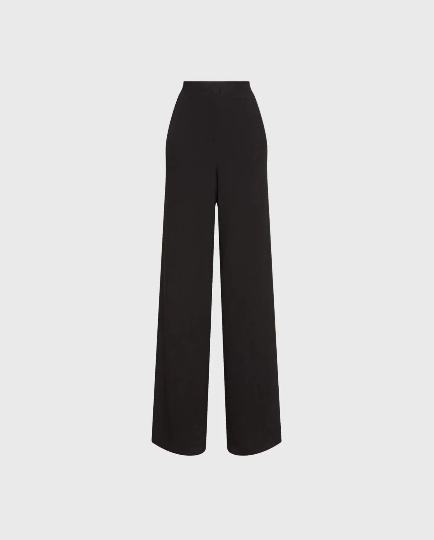 Discover the Morgan Black Crepe Wide-Leg Palazzo Pants from designer ANNE FONTAINE