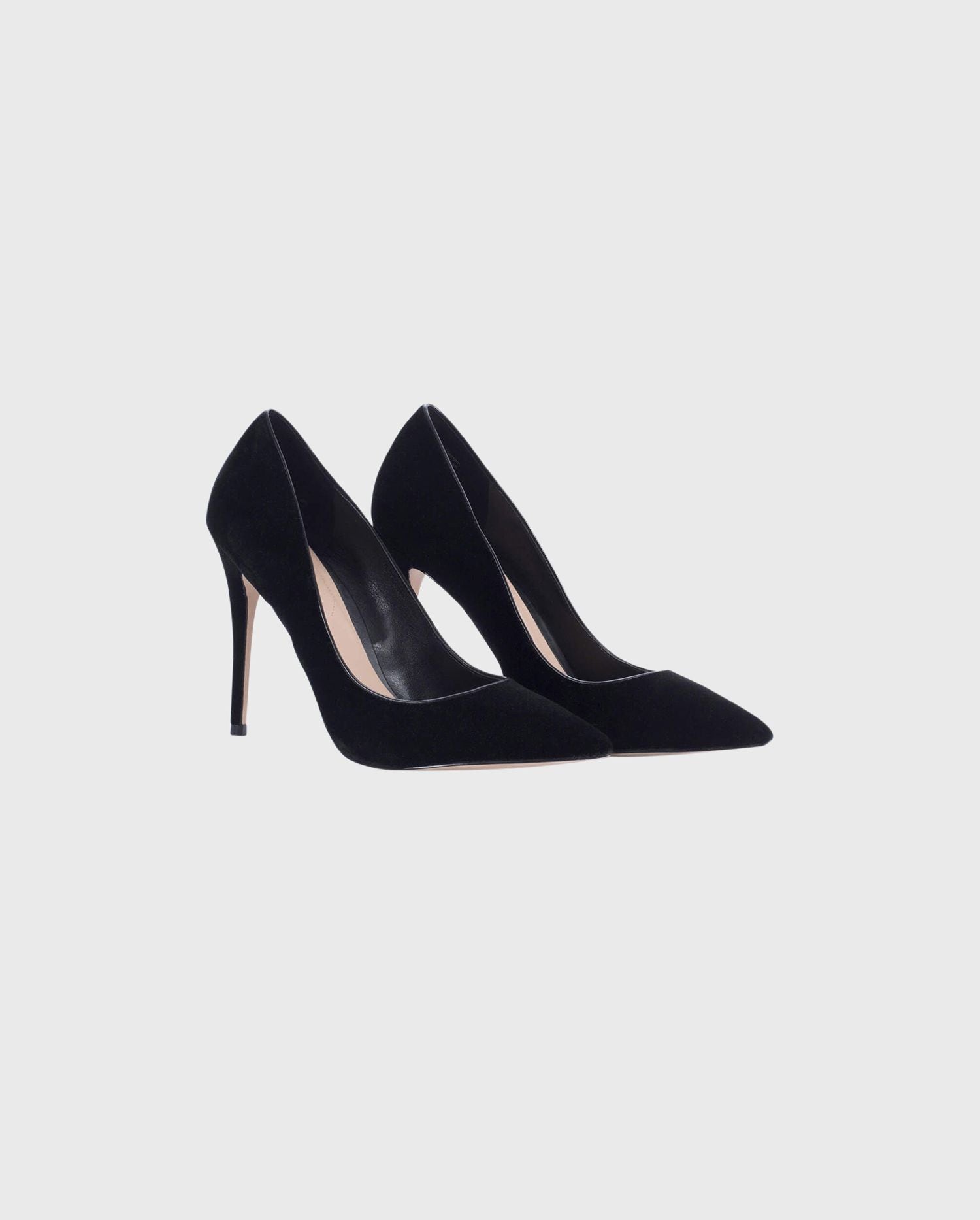 ORLANDO:  Black High Heels Pump With Pointed Toe | ANNE FONTAINE