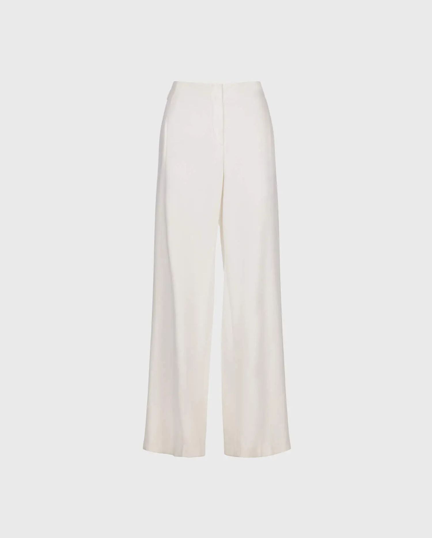 Discover the Preston Oversized Wide-Leg White Pants from designer ANNE FONTAINE