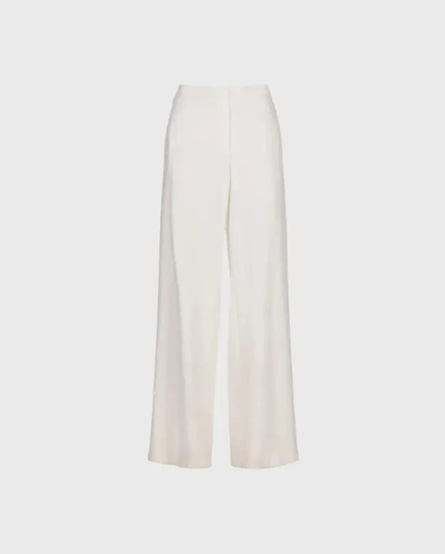 Discover the PRESTON Oversized Wide-Leg White Pants by designer ANNE FONTAINE